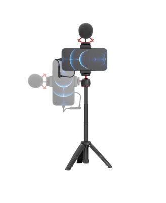 simorr Vigor VK-40 Vlog Tripod Kit with Wave S1 Lite Microphone