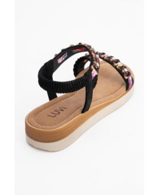 YUAN Braided Strap Sandal (Women)