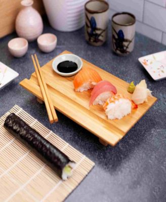 Sushi Board and Sushi Roller 2-Pc.