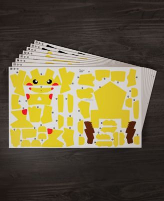 Pok&eacute;mon Pikachu 3D Model Kit Kanto Starter Collection, 201 Pieces
