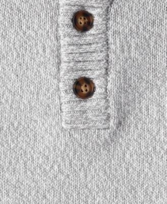 Toddler Boys' Pull-On Crewneck Sweater