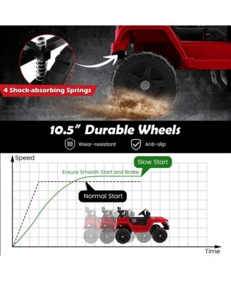 12V Kids Ride On Truck Car Electric Vehicle Remote with Music & Light