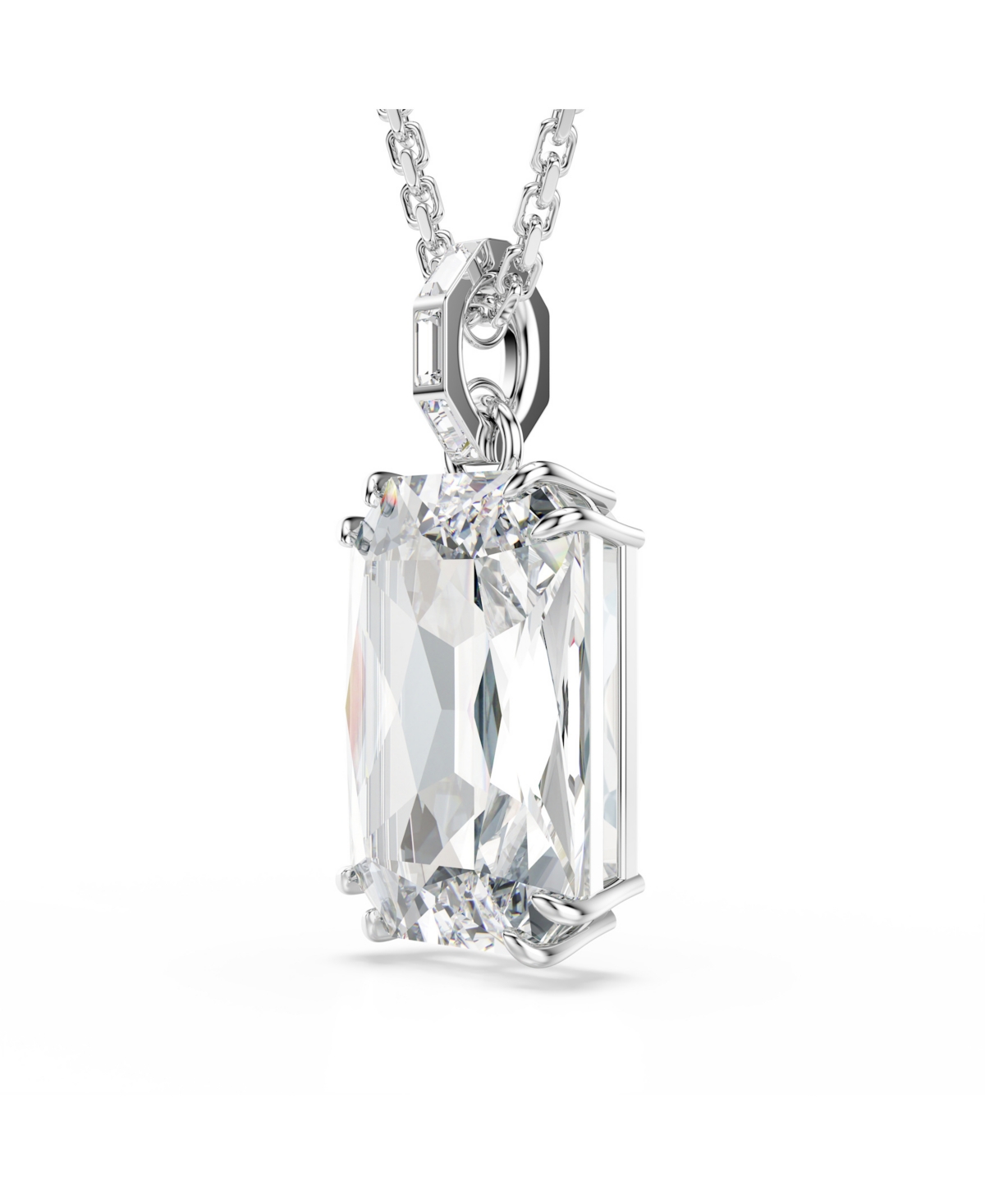 Swarovski Millenia Rhodium Plated Pendant Necklace