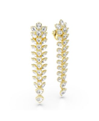Idyllia Gold-Tone Plated Drop Earrings