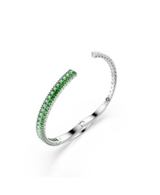 Swaroski Matrix Rhodium Plated Bangle