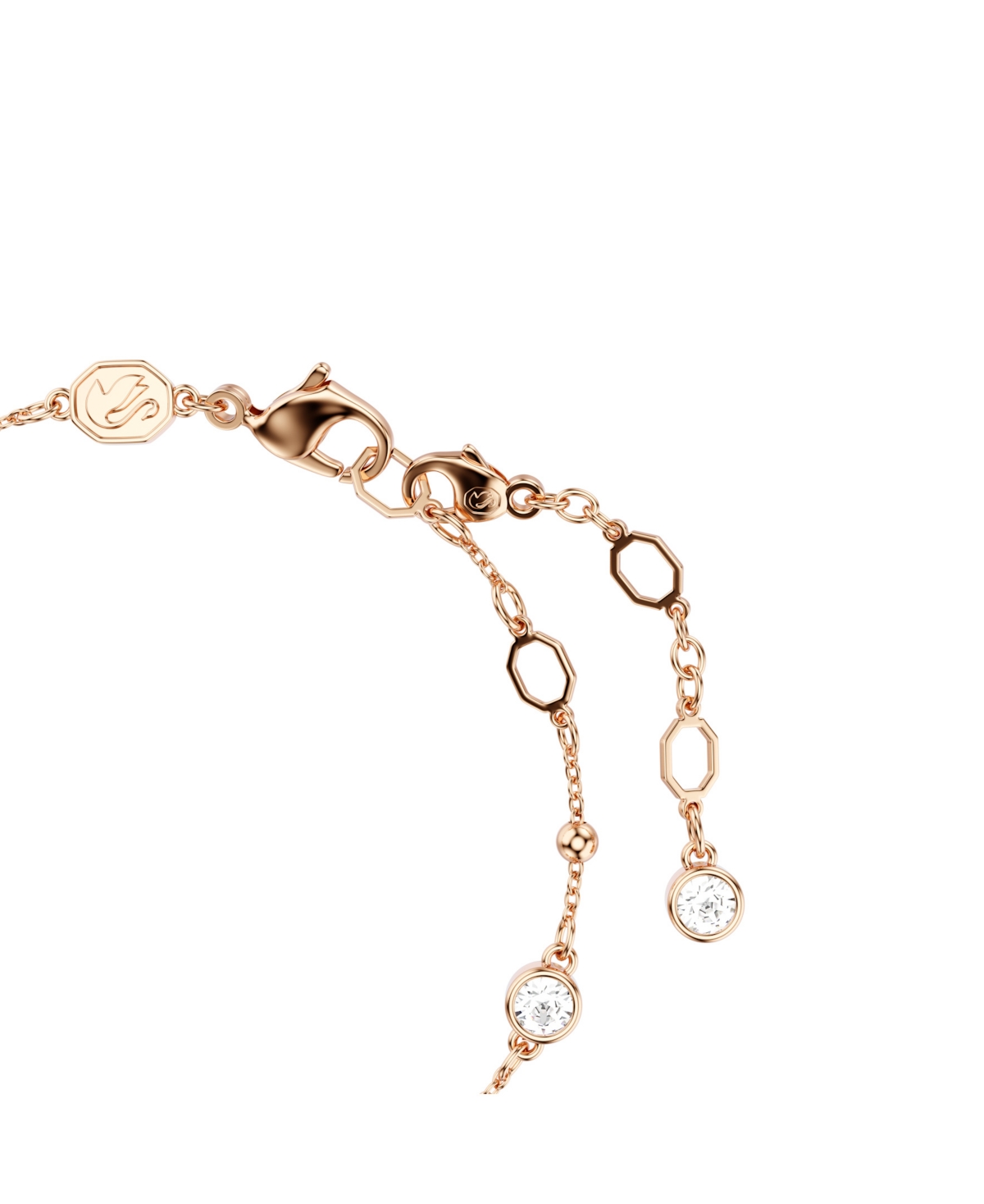 Swarovski Swaroski Imber Rose Gold-tone Plated Bracelet In Gold