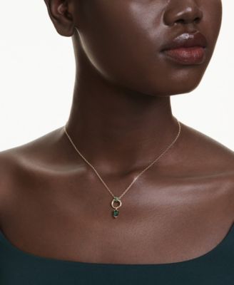 Mesmera Metal Tone Plated Pendant Necklace