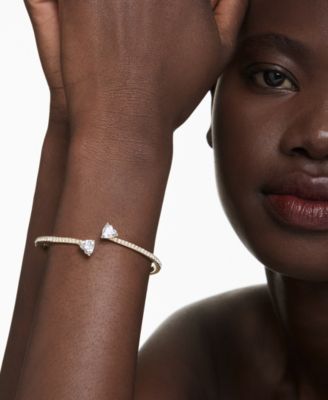 Swaroski Mesmera Attract Gold-Tone Plated Bangle
