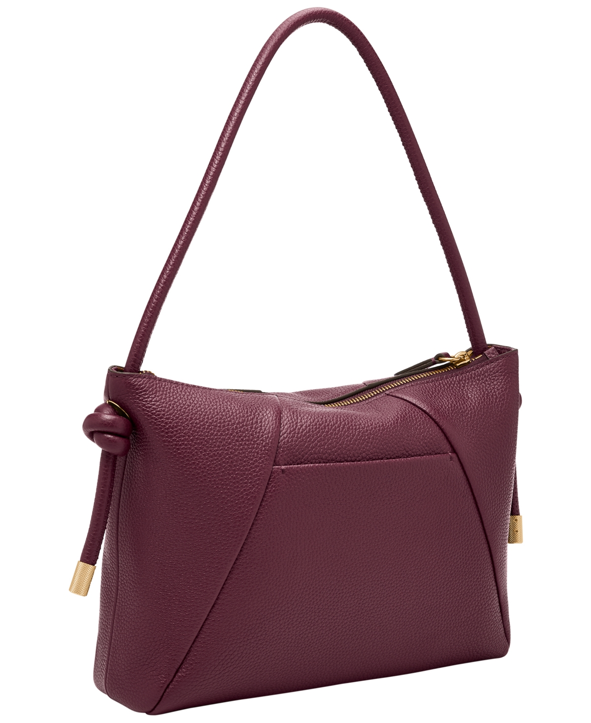 Fossil Willa Leather Medium Shoulder Bag In Red