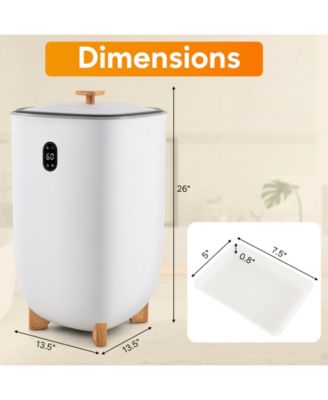 35L Large Home Towel Warmer Dryer Bucket with Aromatherapy, Auto Shut-off Function