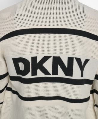 Women's Open Stitch Full Zip Stripe Jacket