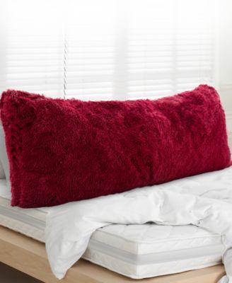 Faux Fur Body Pillow, 20" x 54"
