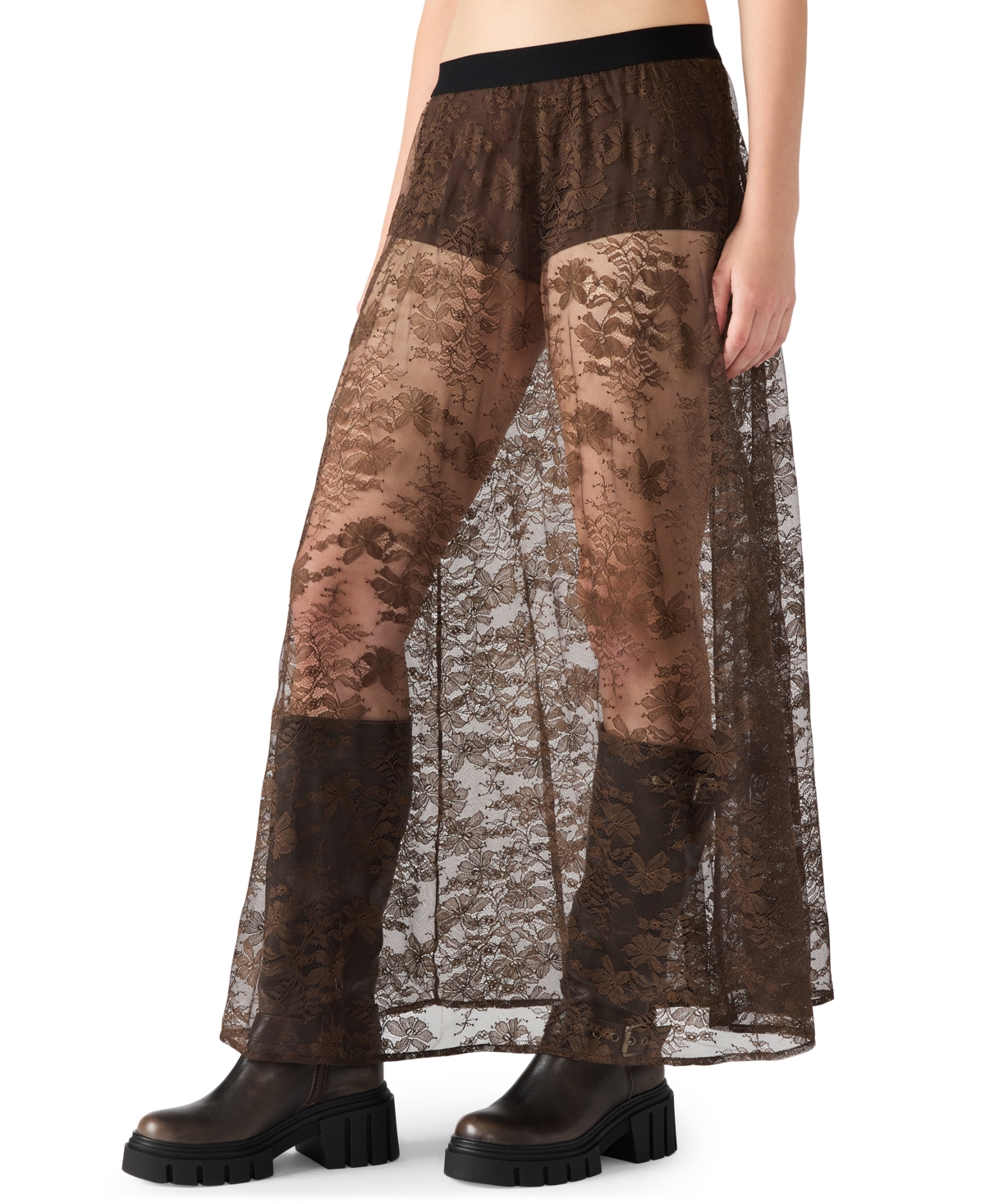 Steve Madden Women's Gisela Pull-on Maxi Skirt In Brown