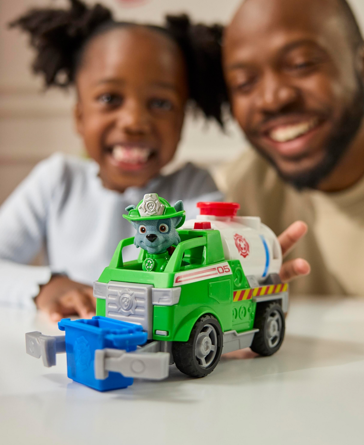 Paw Patrol Fire Rescue Rocky Rescue Fire Tanker In Multi