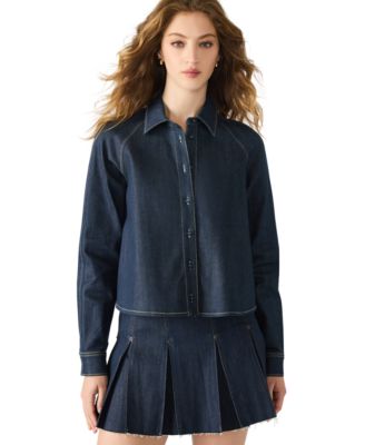 Women's Long Sleeve Bow Tie Shirt