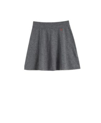 Women's Wool-Cashmere Mini Skirt