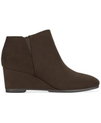 Women's Poppyy Wedge Heel Booties, Macy's Exclusive