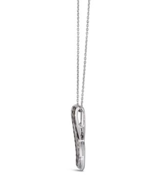 Chocolate Diamond (.36 ct. t.w.) & Nude Diamond (.22 ct. t.w.) Pendant Necklace in 14K Vanilla Gold