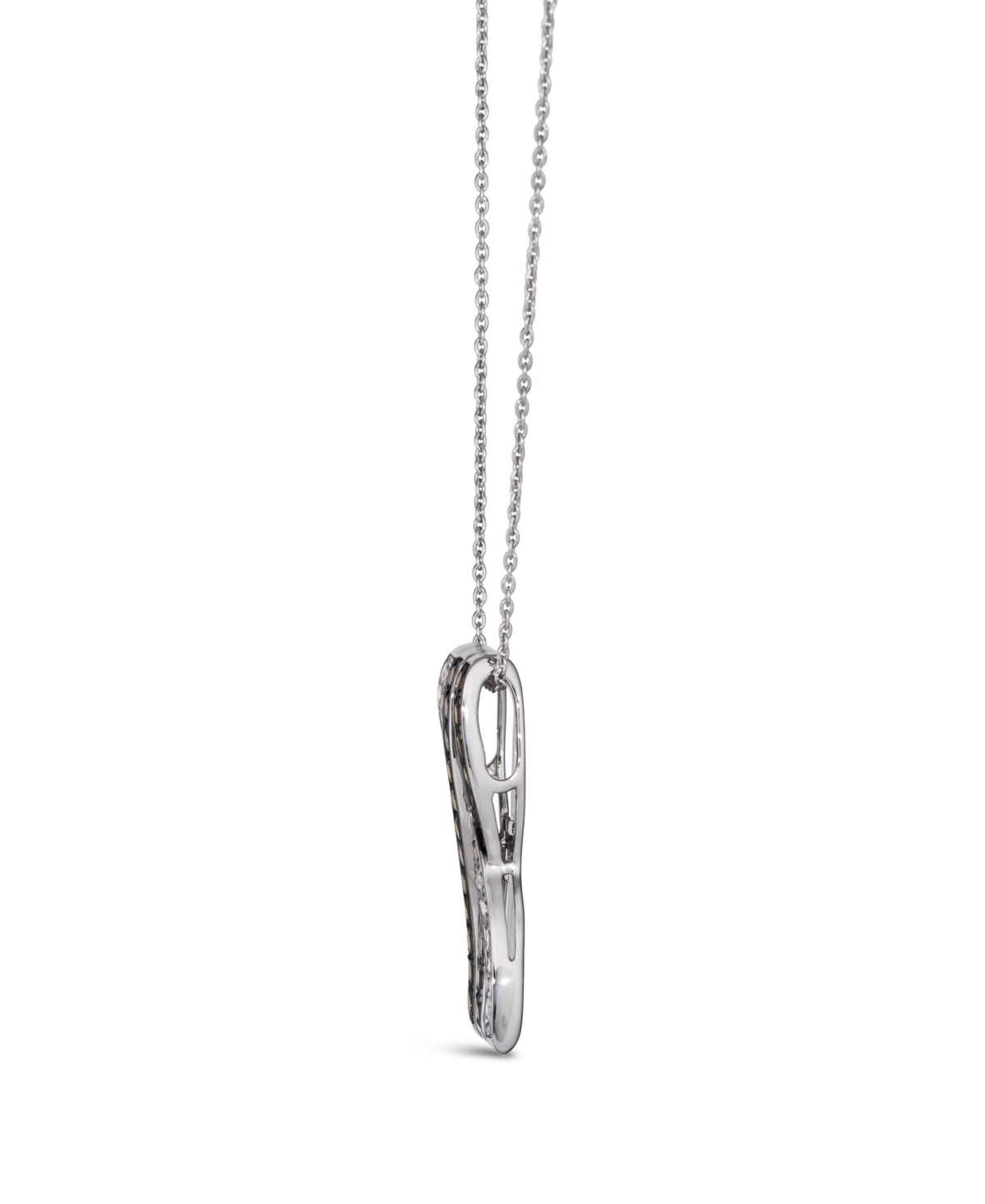 Le Vian Chocolate Diamond (.36 Ct. T.w.) & Nude Diamond (.22 Ct. T.w.) Pendant Necklace In 14k Vanilla Gold In Metallic