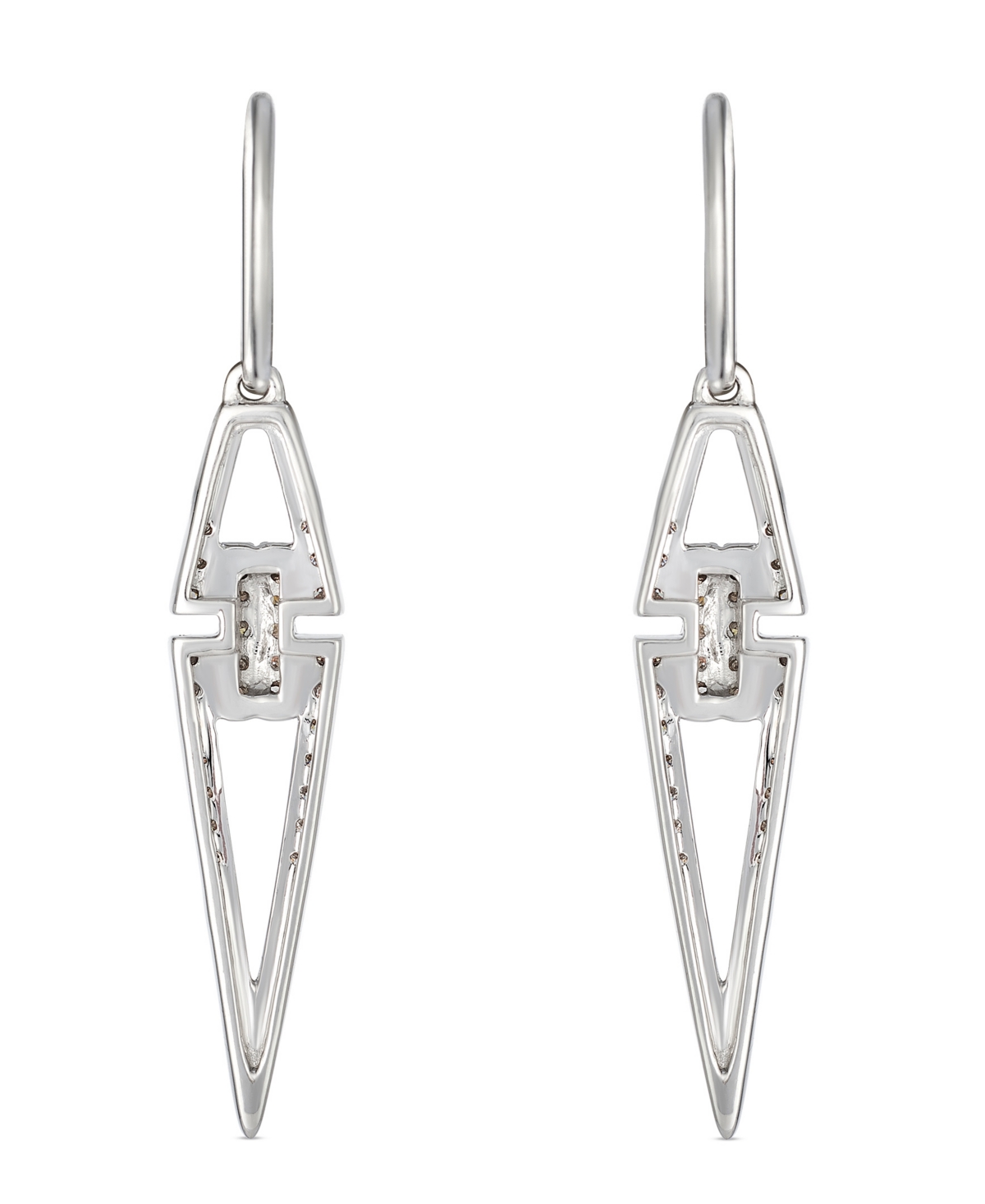 Le Vian Diamond Earrings (0.62 Ct. T.w.) In 14k Vanilla Gold In Metallic