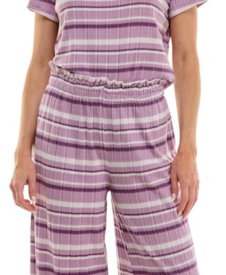 Women's 2-Piece Striped Sleepwear Set
