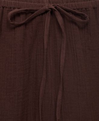 Women's Drawstring Cotton Shorts