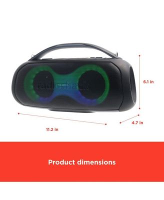 Bluetooth Speaker 20W IPX5 Black/Grey RGB 3600mAh