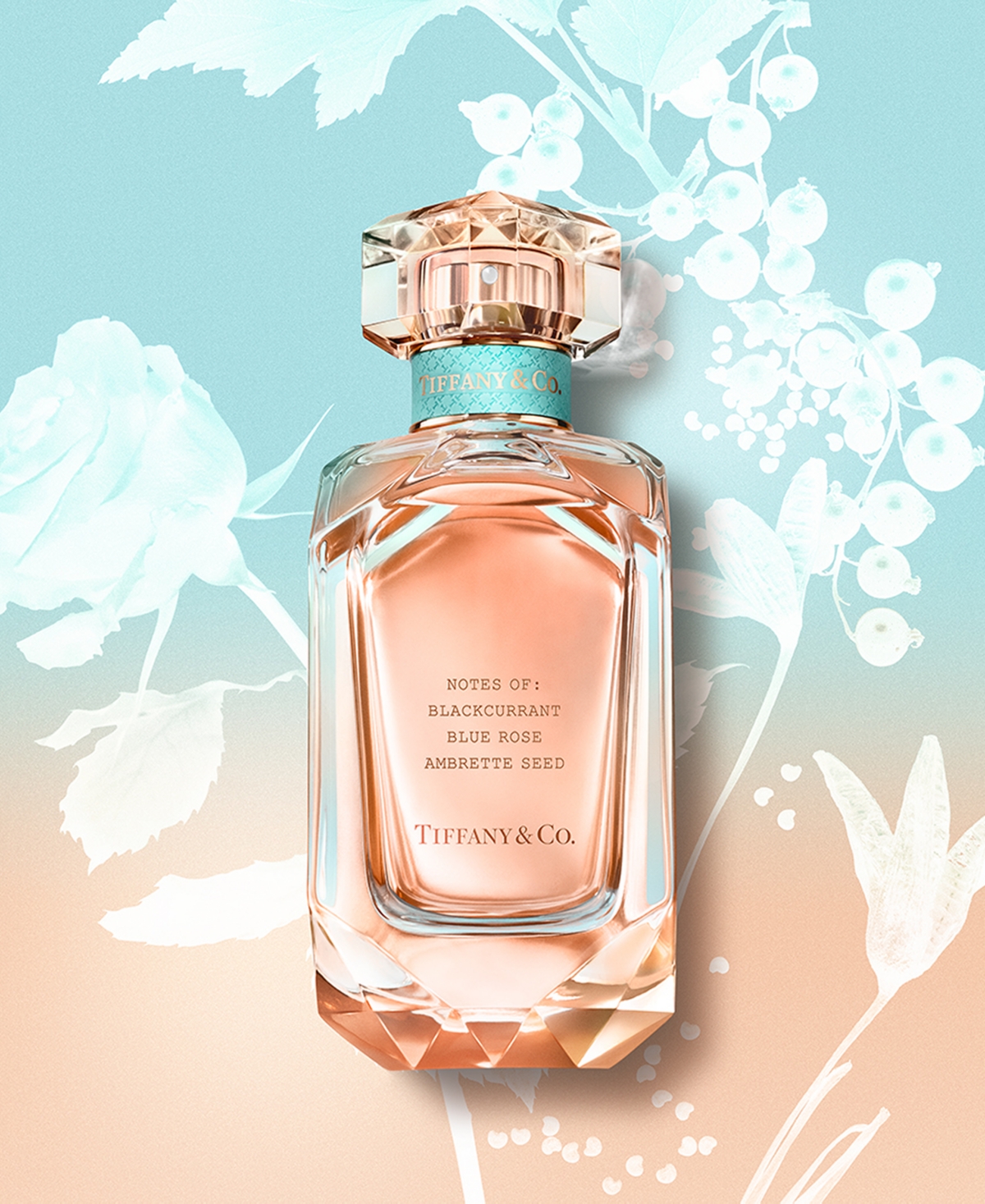 Tiffany & Co 3-pc. Rose Gold Eau De Parfum Holiday Gift Set In Transparent