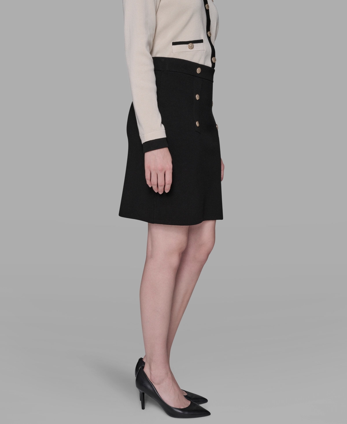 Karl Lagerfeld Women's Pencil Skirt In Black
