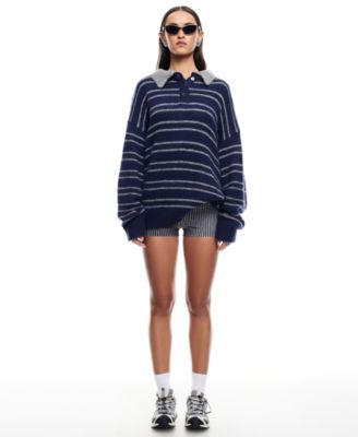 Women's Knit Button-Front Sweater