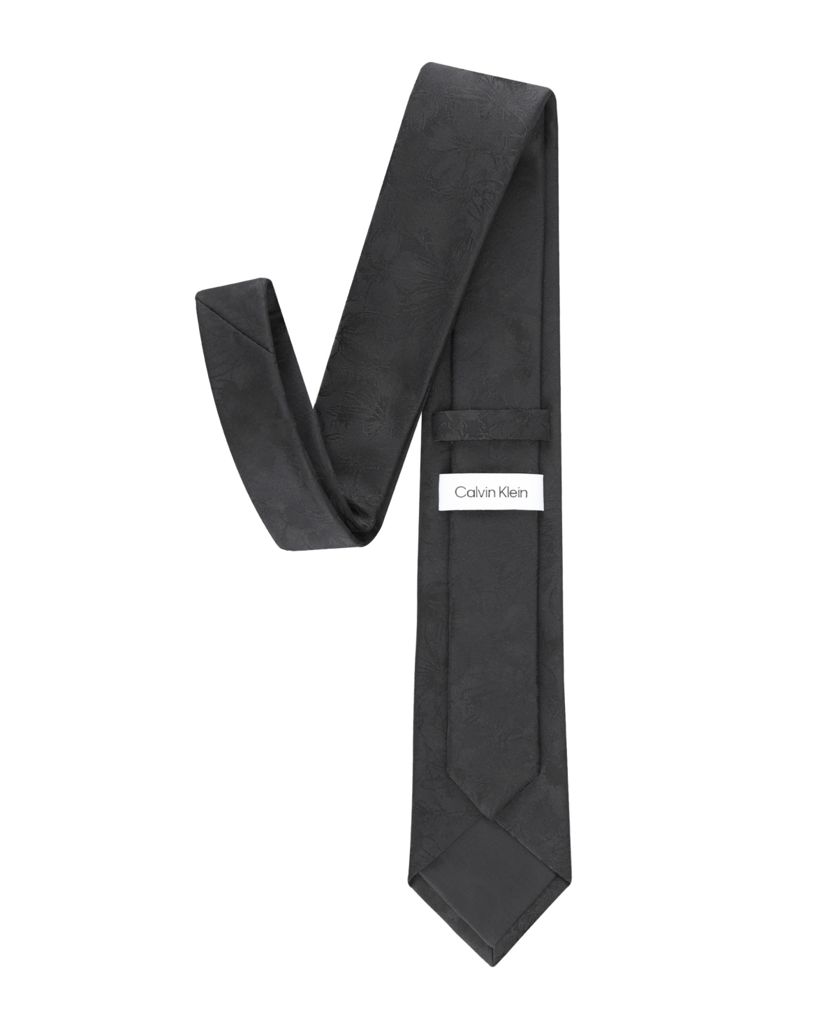 Calvin Klein Men's Cooper Chevron Tie In Gray