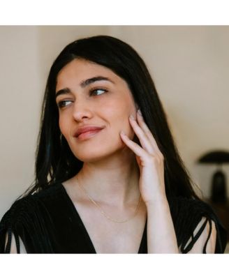 Women's Rolo Chain Necklace in 14k Gold-Plated Sterling Silver with Extender