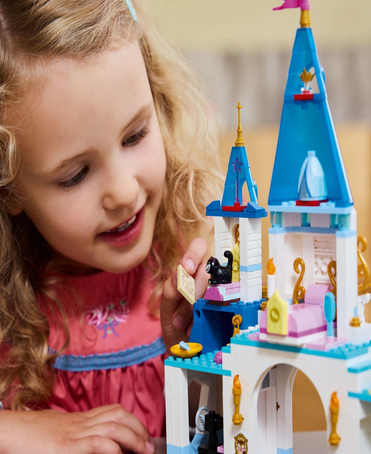 Lego Disney Princess Cinderella's Castle Horse Carriage Building Set In Multi