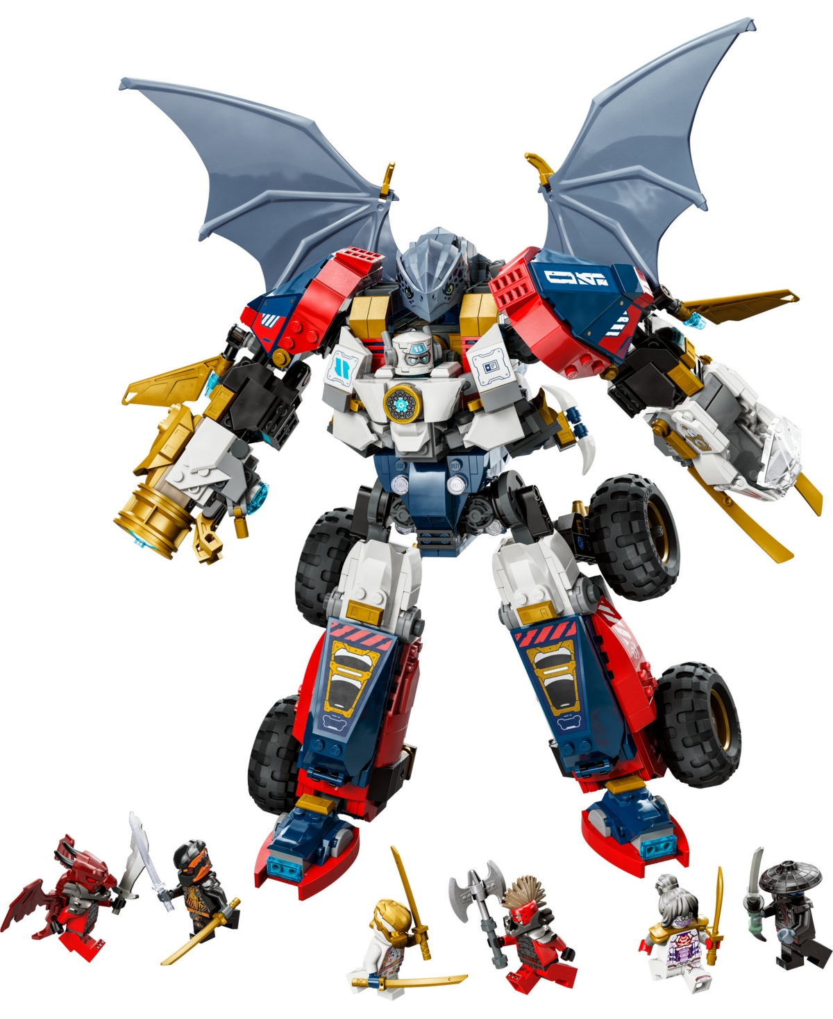 Lego Ninjago Zane's Ultra Combiner Mech Building Set In Multi