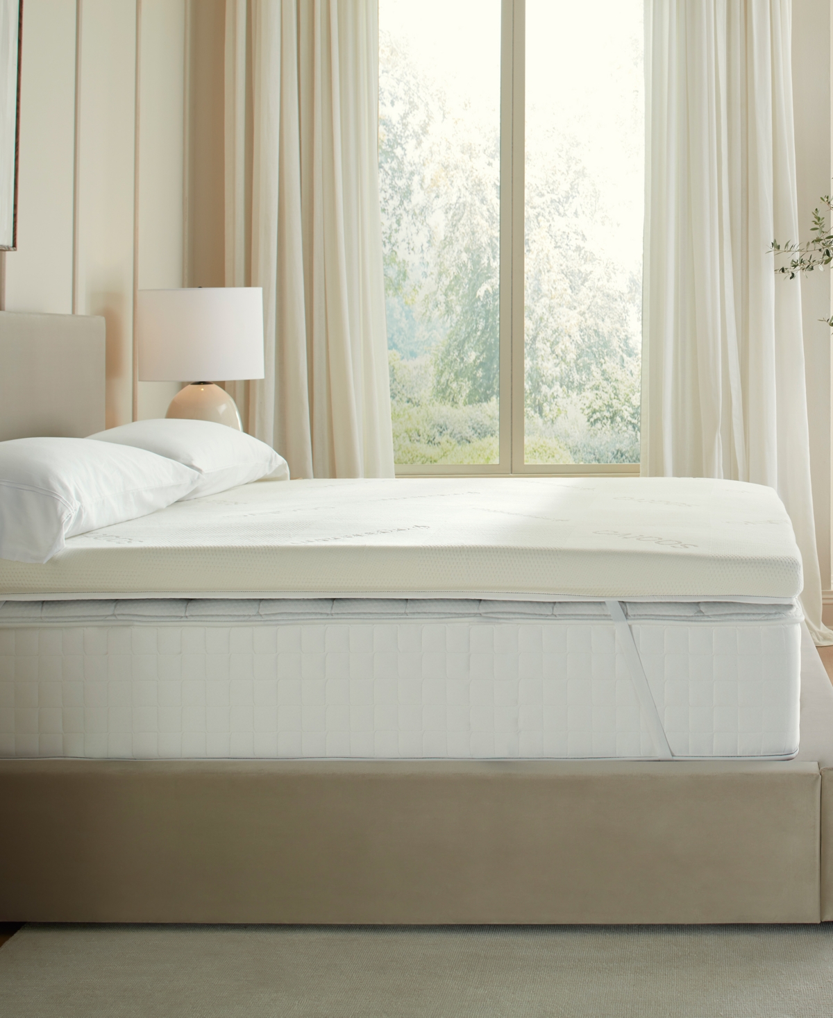 Saatva Graphite Memory Foam Luxury Mattress Topper