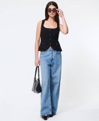 Women's Azra Square Neck Top