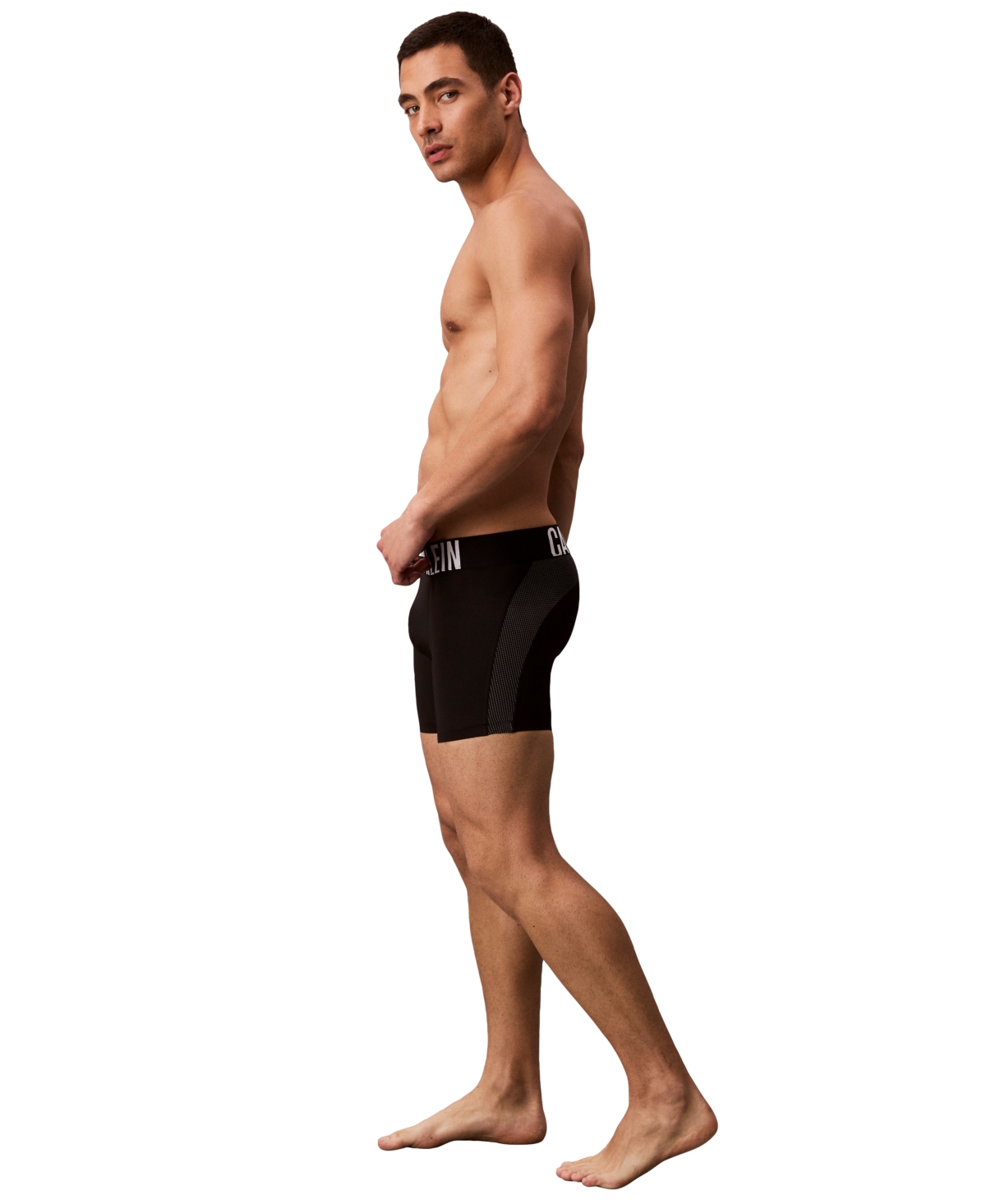 Calvin Klein Men's Intense Power Boxer Briefs In Black
