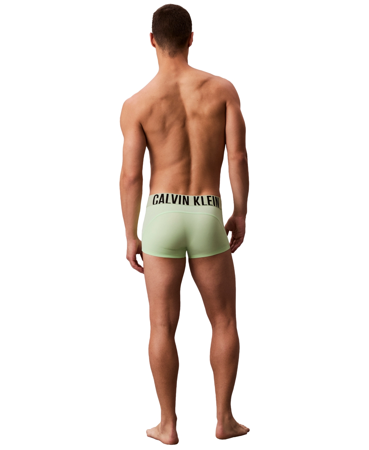 Calvin Klein Men's Intense Power Athletic Low-rise Trunks In Neutral