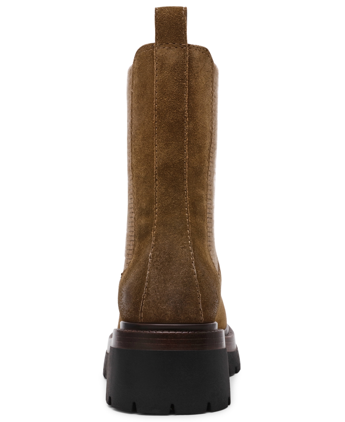 Steve Madden Women's Blitzen Lug-sole Chelsea Booties In Brown