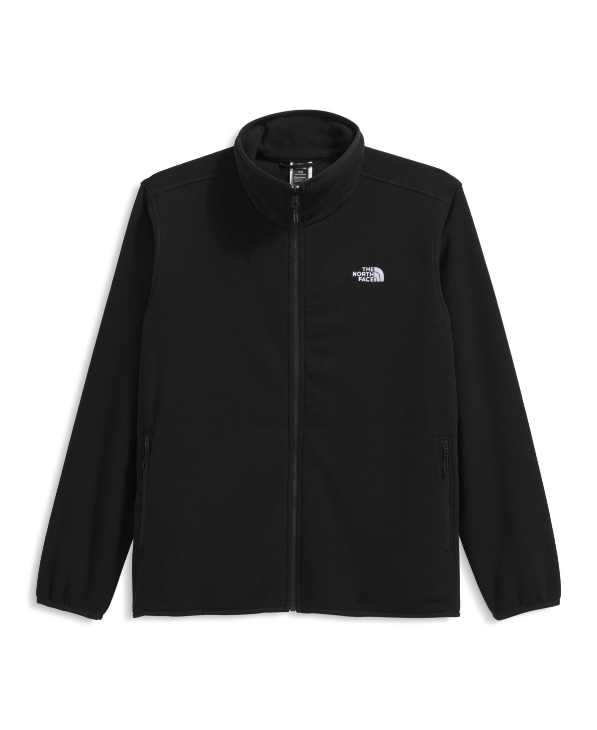 The North Face Plus Size Glacier Fleece Jacket In Black