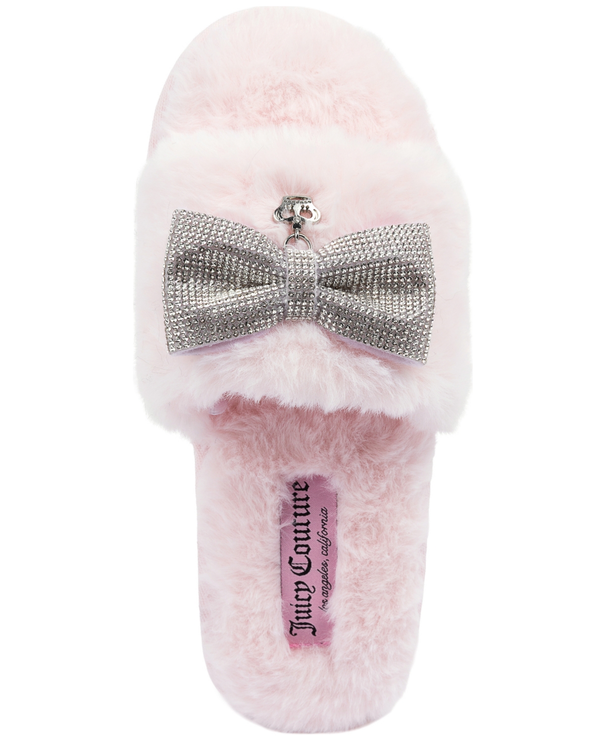 Juicy Couture Women's Hashanti Open Toe Slipper In Pink