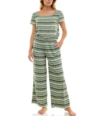 Women's 2-Piece Striped Sleepwear Set