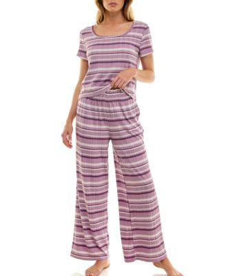 Women's 2-Piece Striped Sleepwear Set