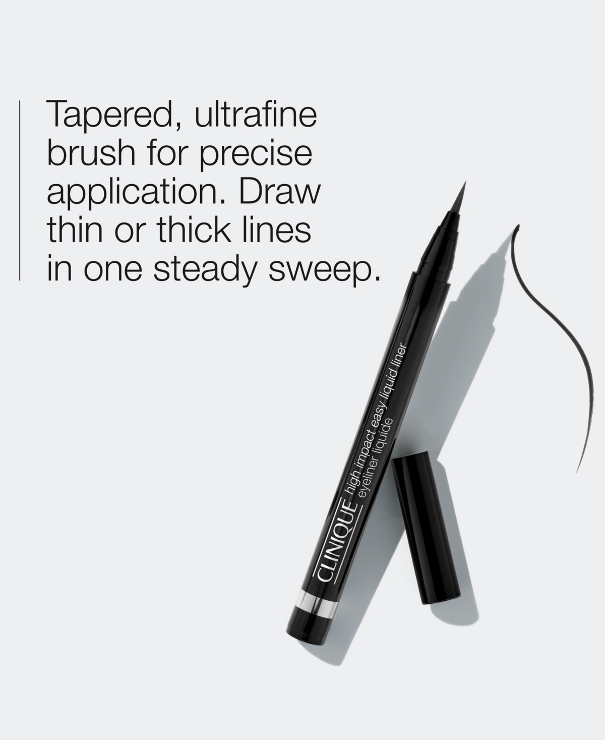 Clinique 4-piece Ultimate Eye Line-up Eyeliner Gift Set In Transparent