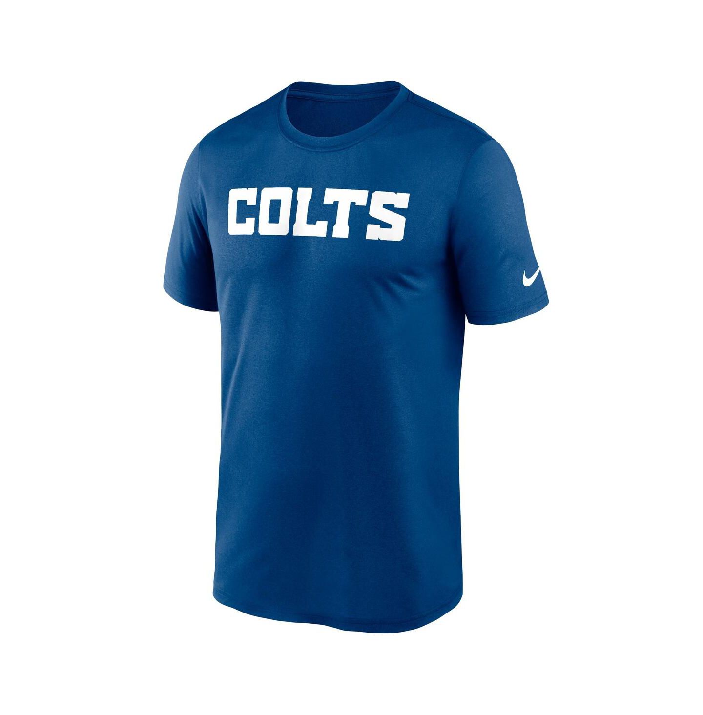 Мужская футболка Nike Royal Indianapolis Colts Primetime Legend Wordmark Performance — фото 2