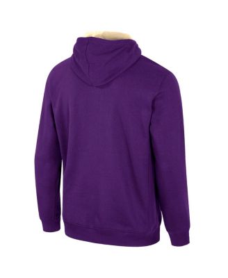 Men's Purple Washington Huskies Half-Zip Hoodie