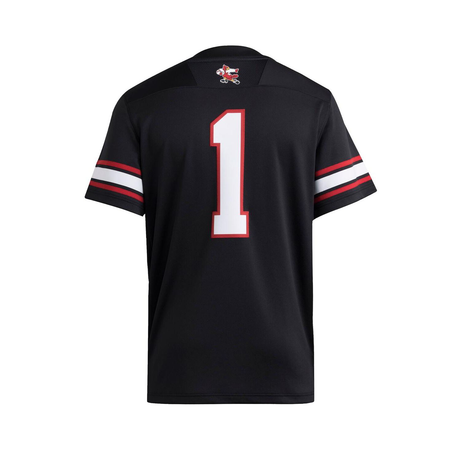 Men's 1 Black Louisville Cardinals Premier Strategy Jersey