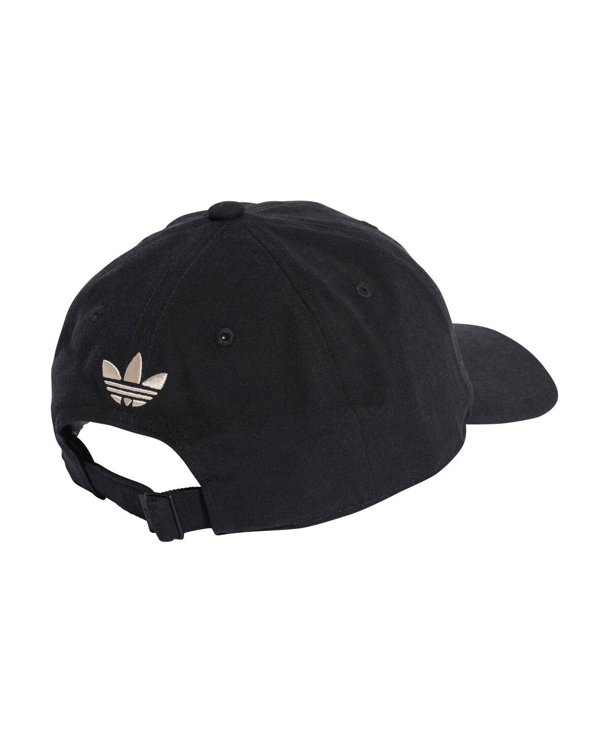 Adidas Originals Men's And Women's Black Bayern Munichâ Adjustable Dad Hat In Black