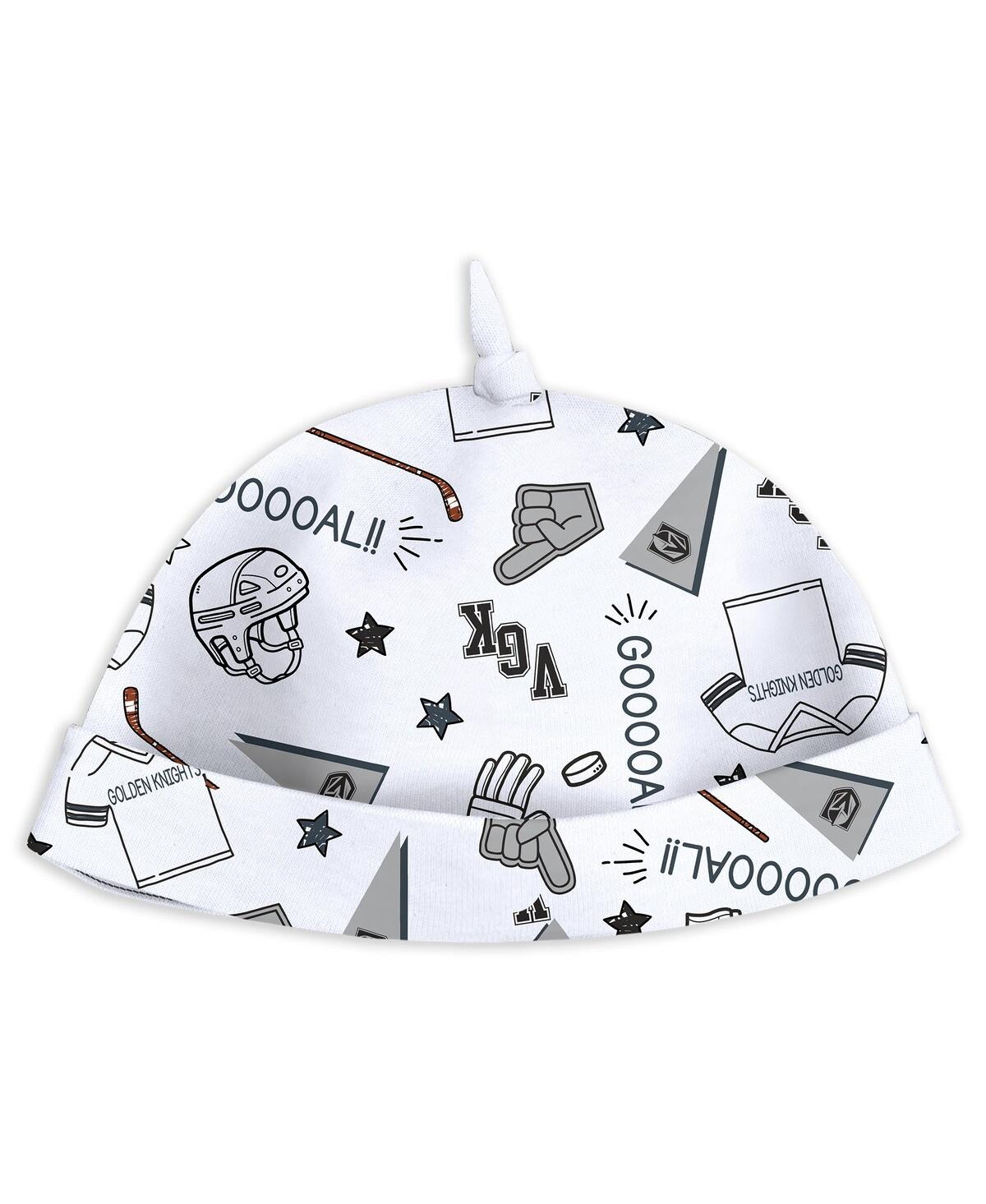 Wear By Erin Andrews Baby Boys And Girls Tampa Bay Lightning Sleep And Play Sleeper With Bib Set In White