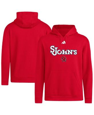 adidas - Men's Red St. John's Red Storm Pullover Hoodie